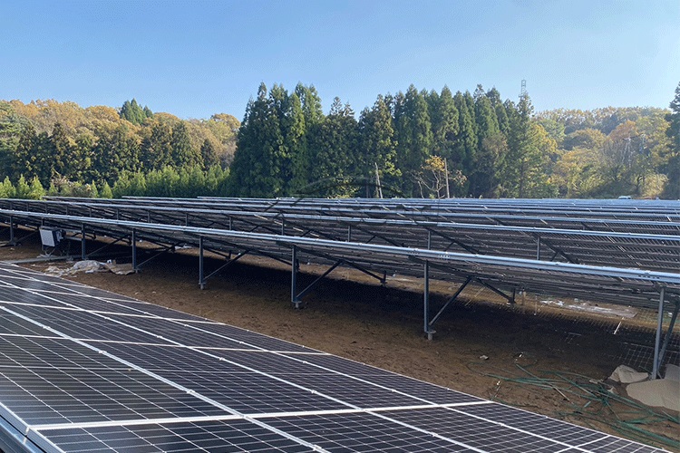 ground photovoltaic steel structures