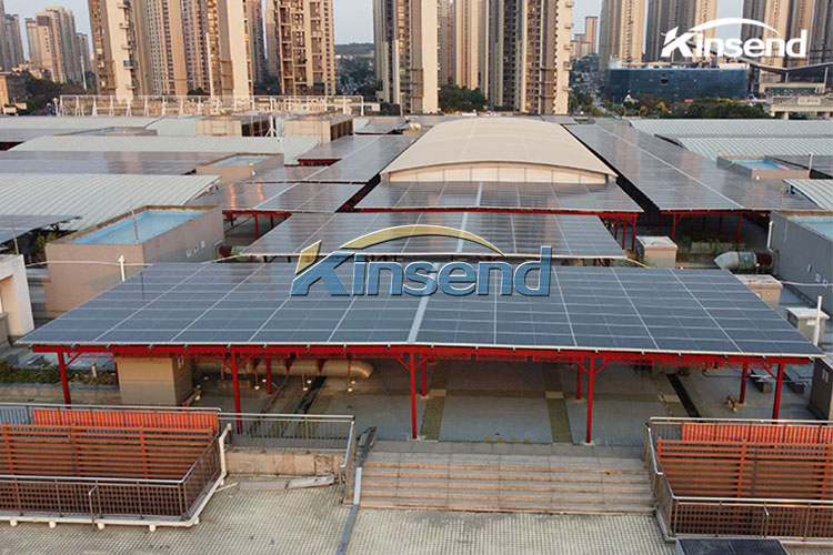 rooftop solar installation