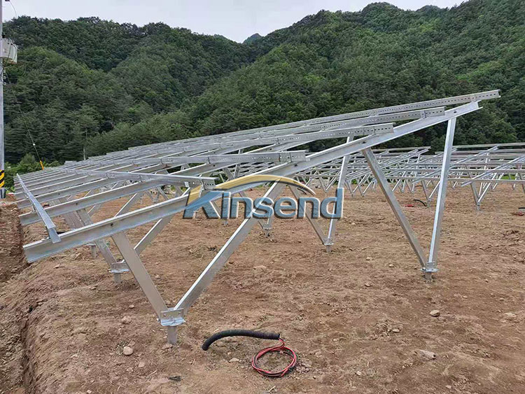 ground solar panel mounting systems