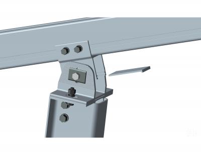 système de montage de pieux solaires au sol
