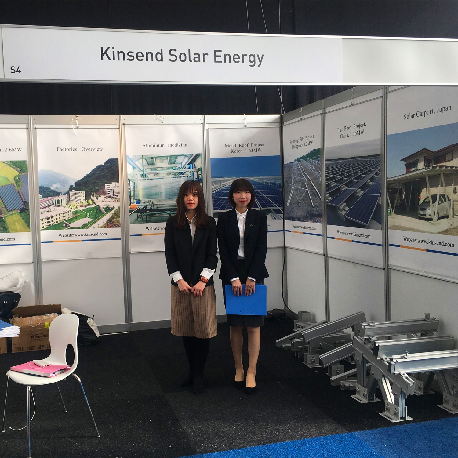  Kinsend exposé à Solar Solutions Expo Pays-Bas 2019 