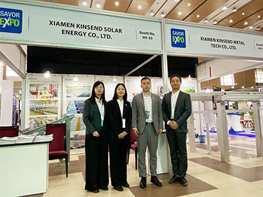 Exposition de Dhaka, Bangladesh, stand Kinsend : Hall 4, H62-H63