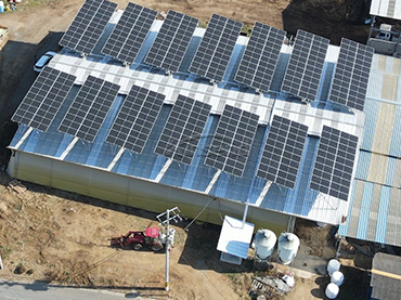 Système de montage de toit en métal 85KW, Corée