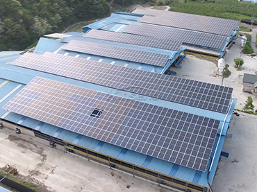 Système de montage de toit en métal 128KW, Corée