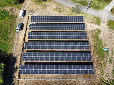 Système de montage au sol 130KW