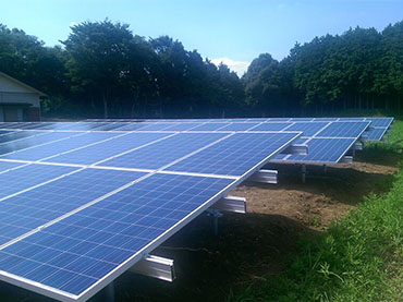 Projet solaire de terrain 980kw , Royaume-Uni