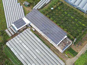 Système de montage de toit en métal 246KW, Corée