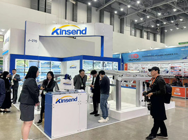 EXCO, DAEGU, KOREA GREEN ENERGY EXPO, stand Kinsend : EST J-270