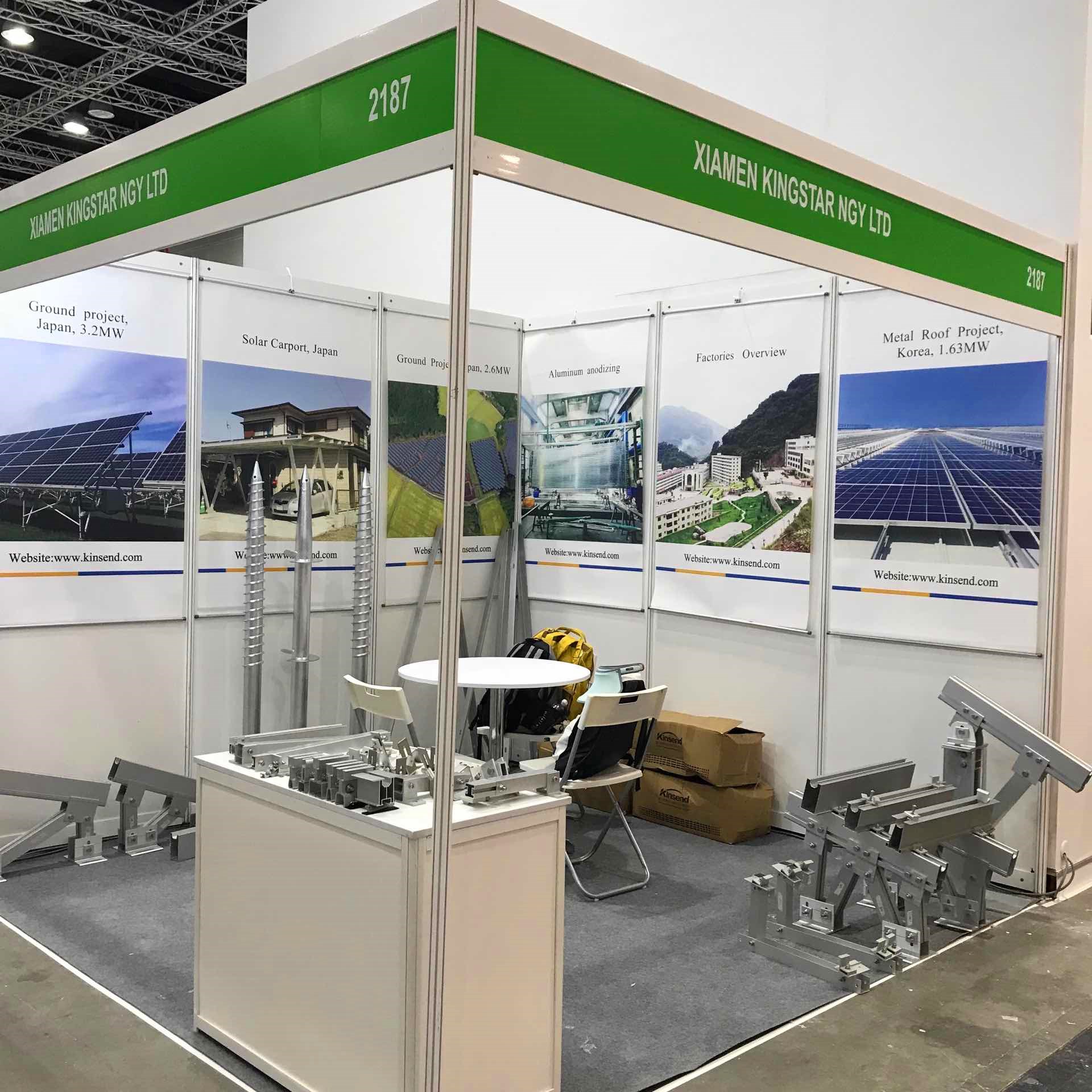  Kinsend exposé à asean solar expo en malaisie 2018 